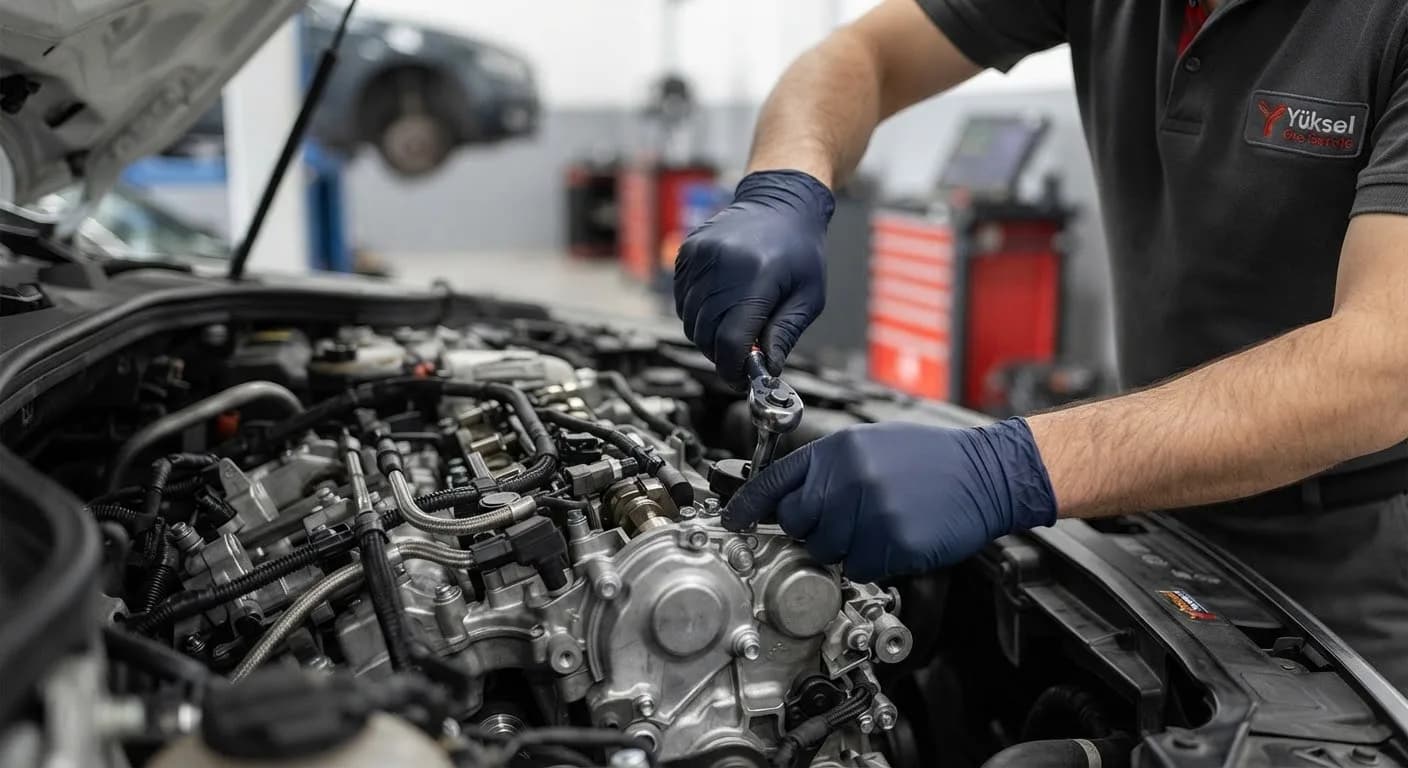 Yüksel Oto Servis tesisi
